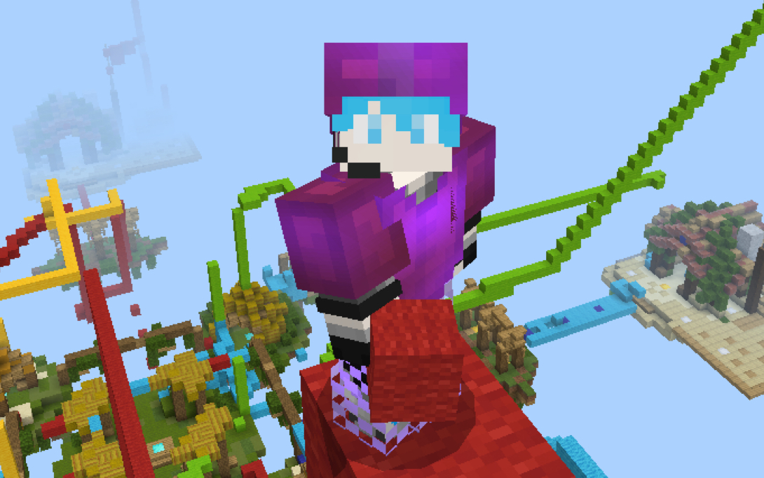 我的世界手机版花雨庭怎么开挂