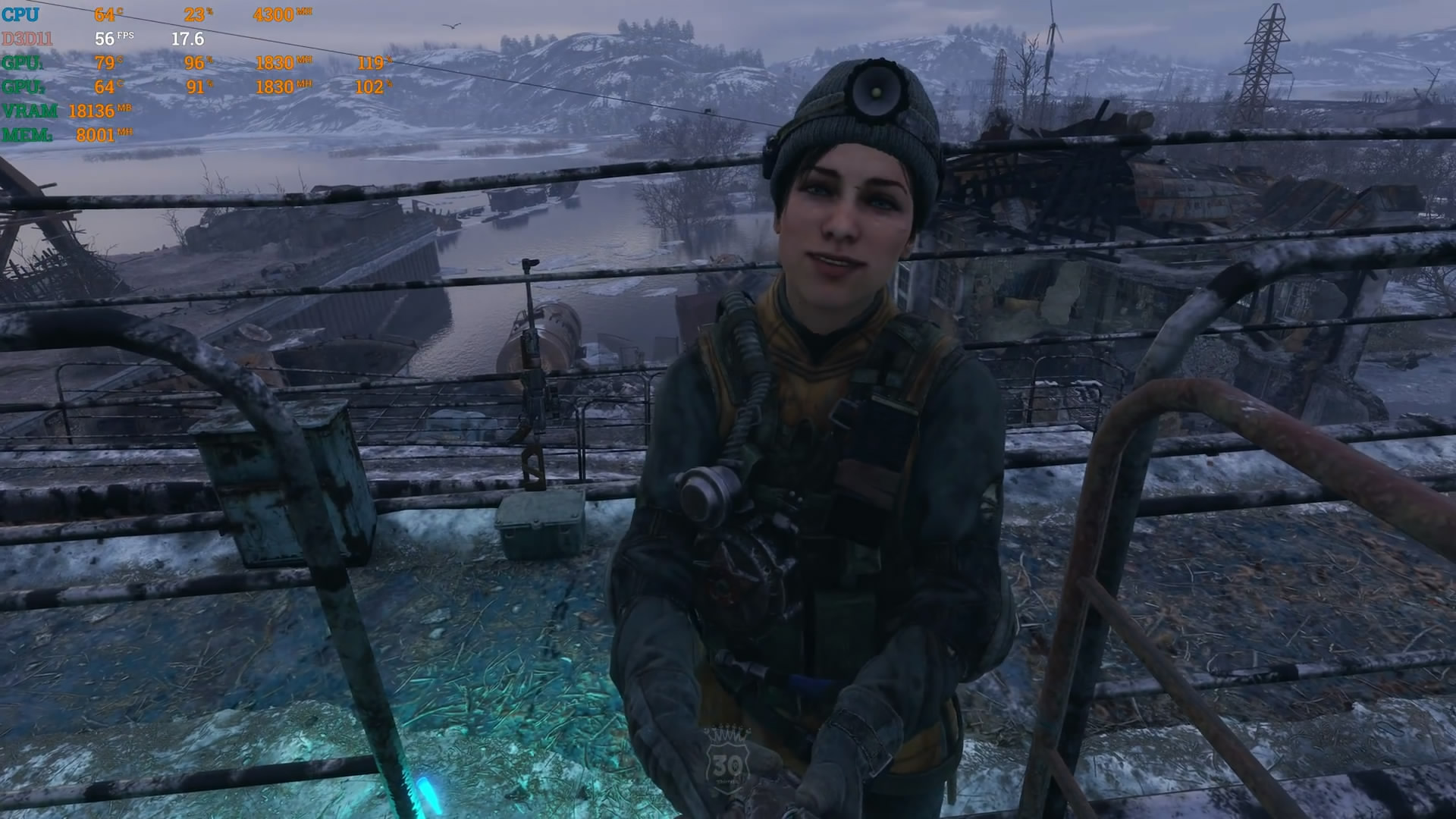 地铁离去titanrtx显卡8k测试视频