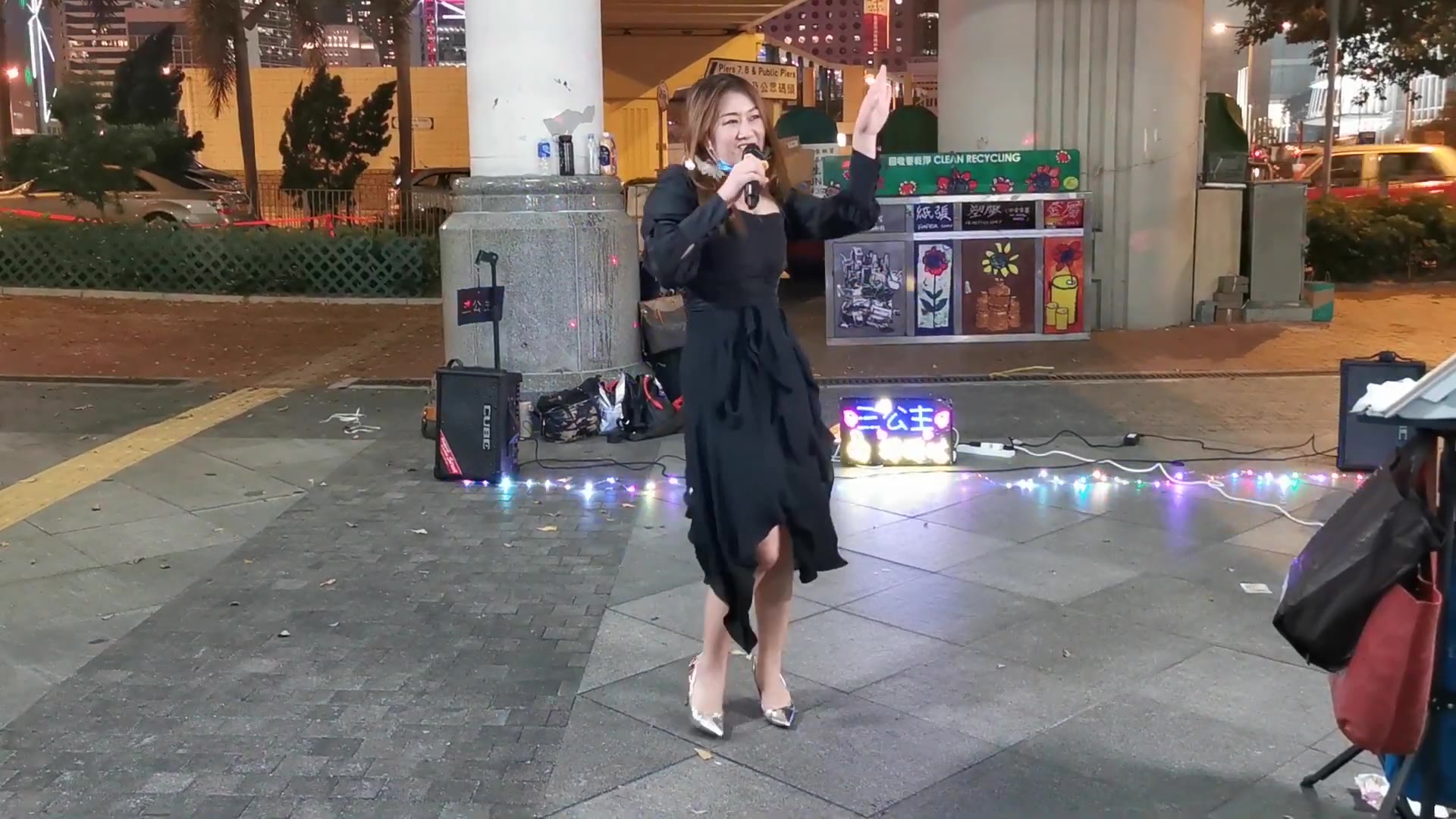 三公主芯仪热舞演唱三月里的小雨歌声优美动听