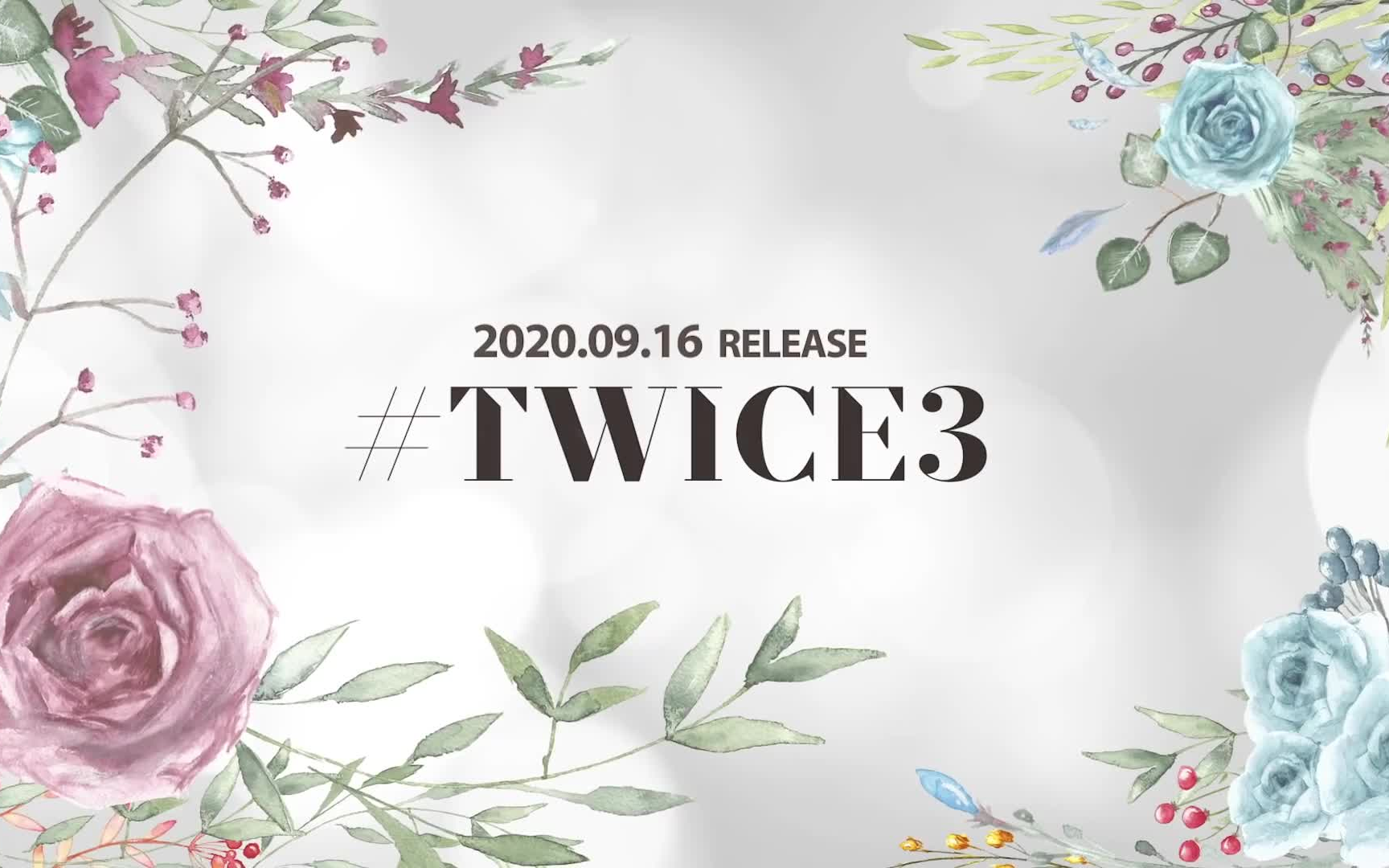 TWICE日本第三张精选辑'TWICE3'全专试听视频公开!期待9.16!哔哩哔哩bilibili