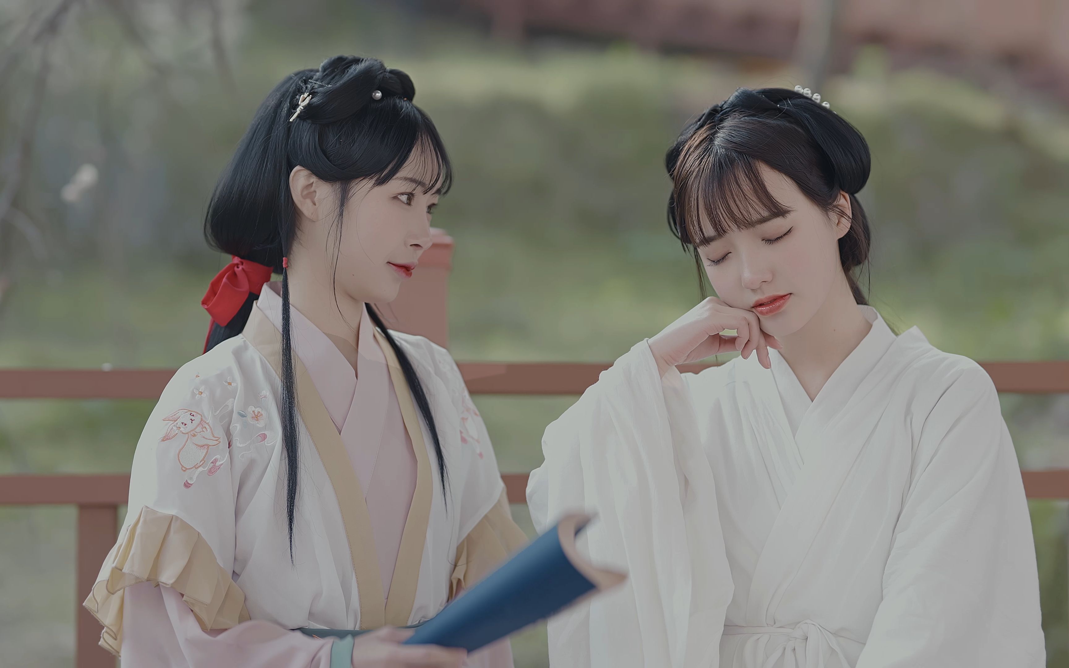 橘里橘气的甜美古风剧疏影横斜水清浅梅花树下佳人兮糖分太高前方高甜