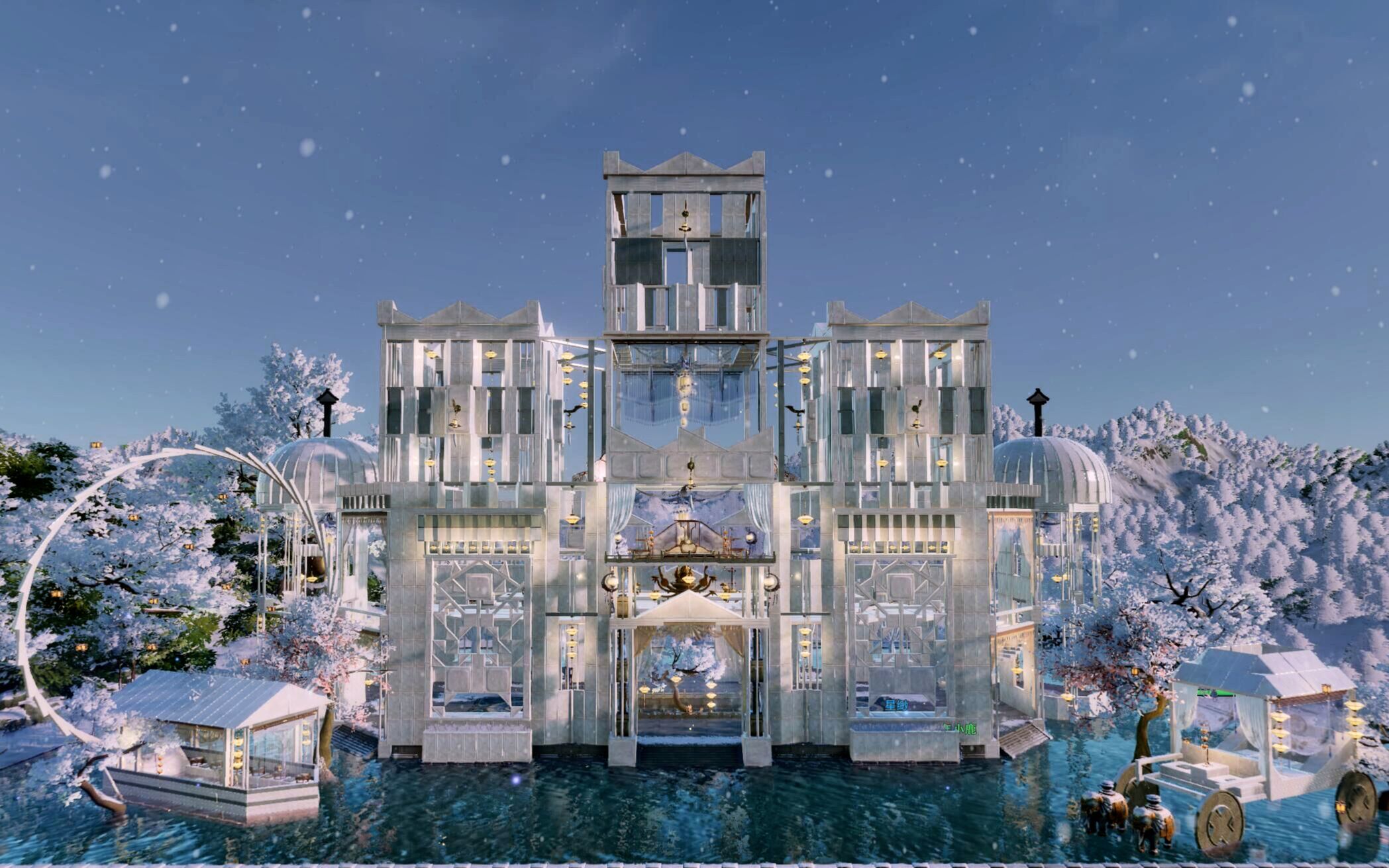 【剑网三家园】7k城堡捧月