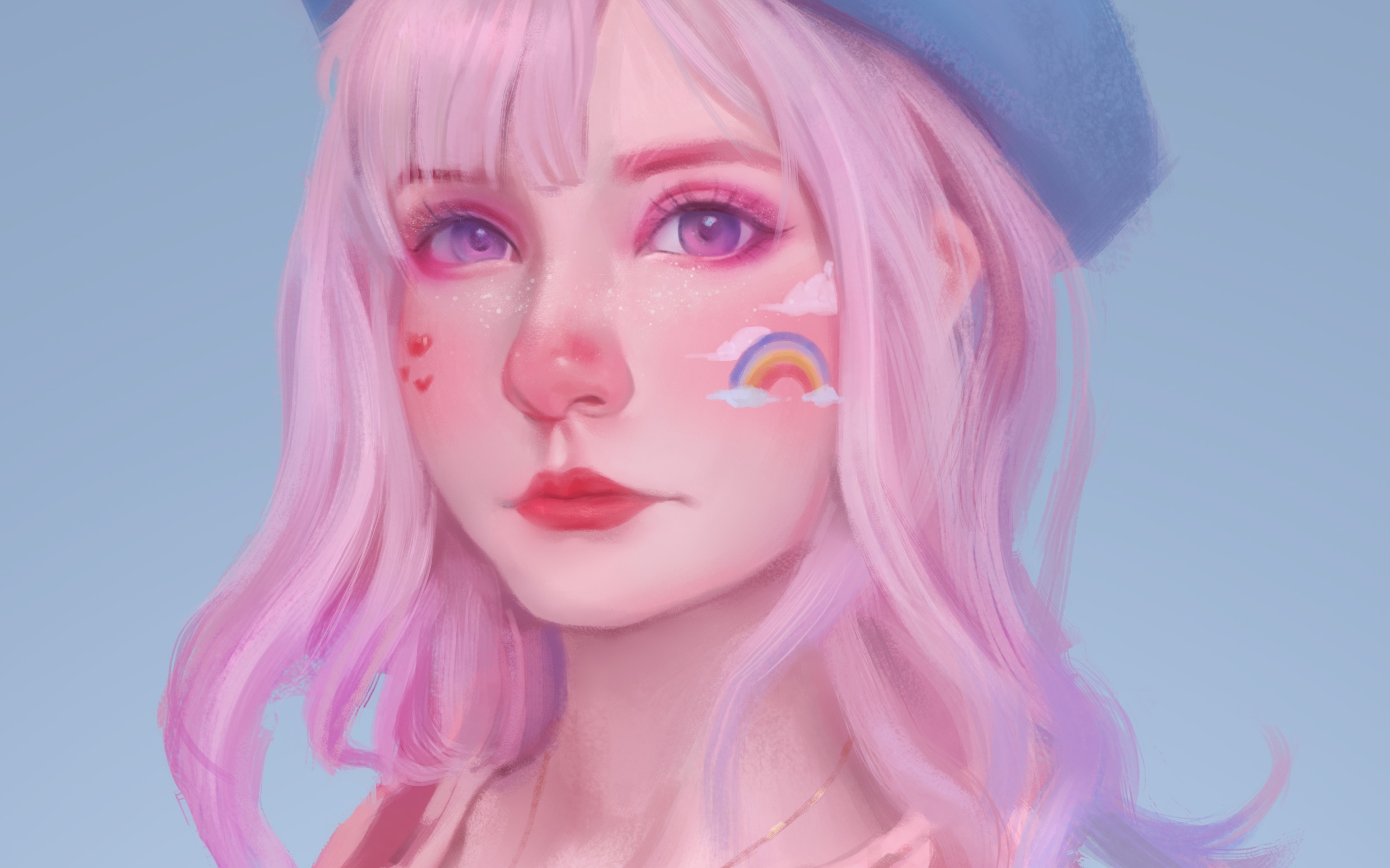 【板绘】欧美人像绘画