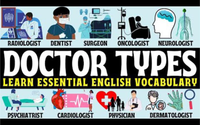 [图]医学英语词汇｜医生的分类