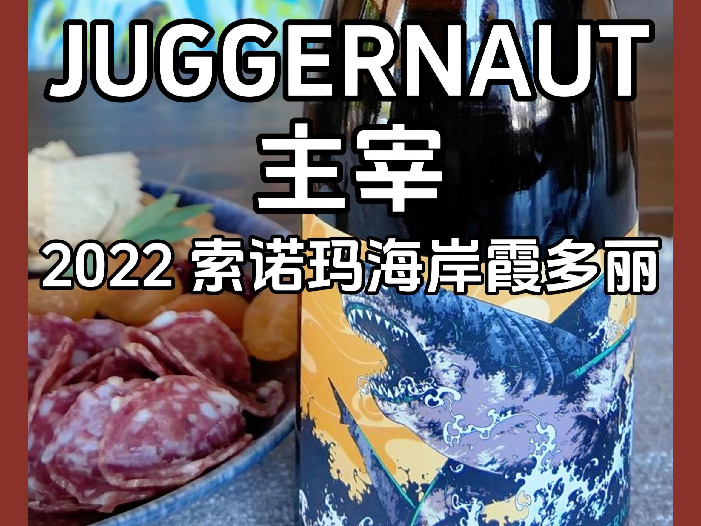 美国加州Juggernaut主宰酒庄索诺玛海岸霞多丽 2022 | 大白鲨 | 美国葡萄酒哔哩哔哩bilibili