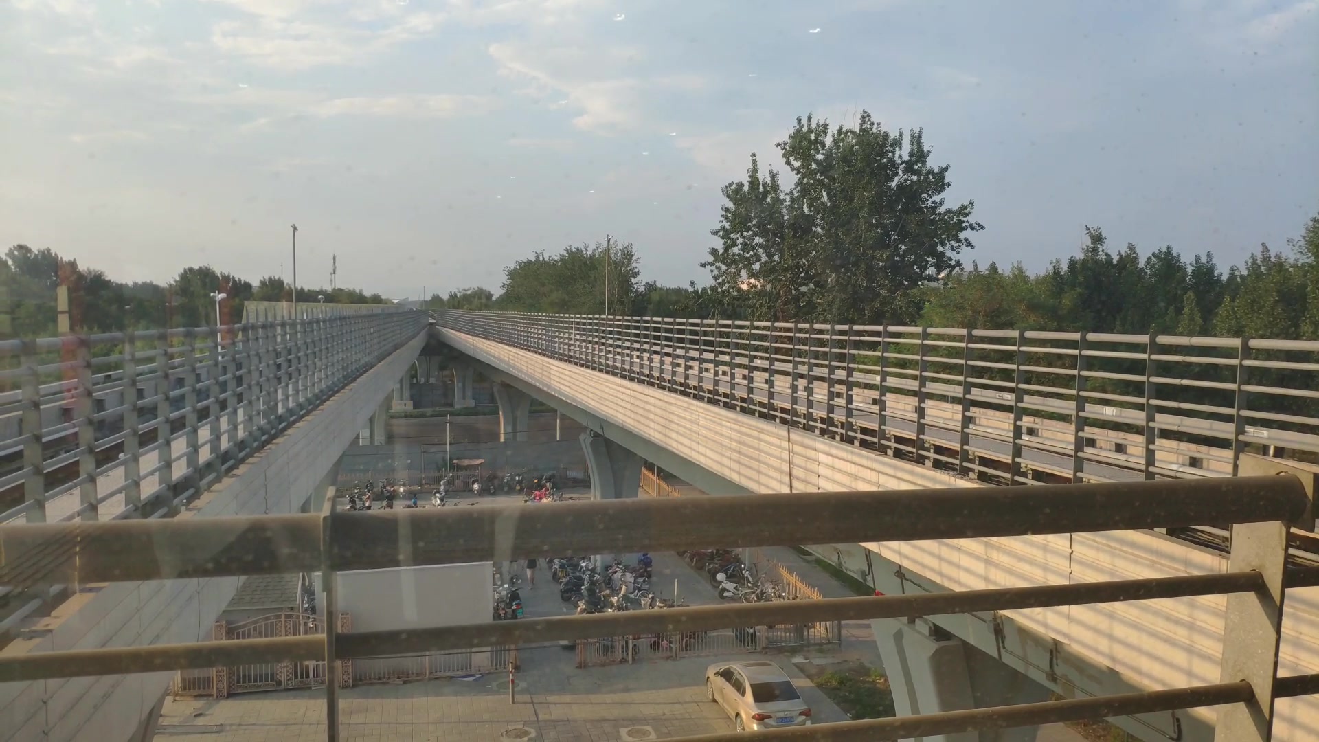 北京地铁15号线dkz31原装阿尔斯通optonix进出站国展62花梨坎区间