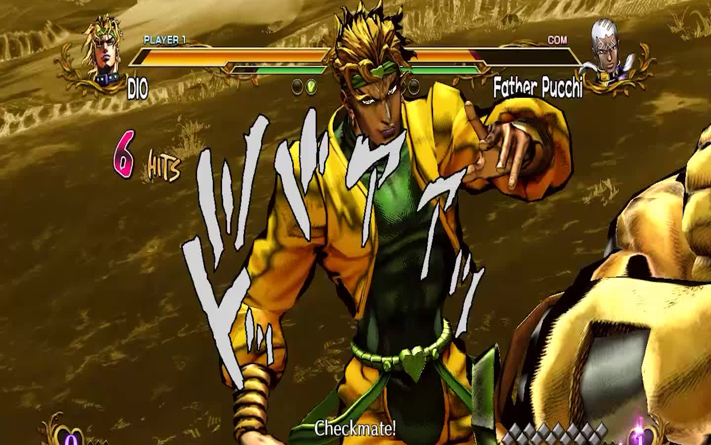 jojo全明星普奇拿走我的disc你就能成为王动手吧