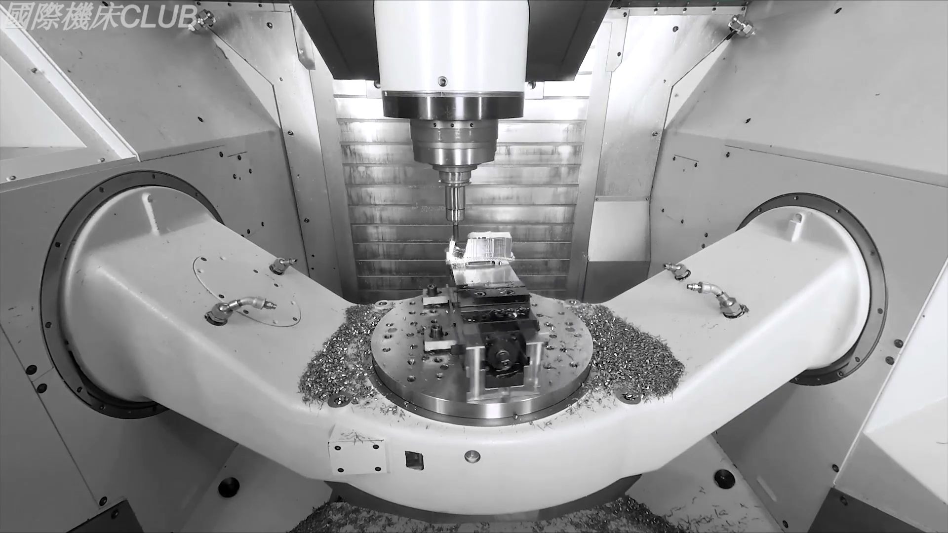 德国巨浪全新16系列五轴加工航空航天领域应用