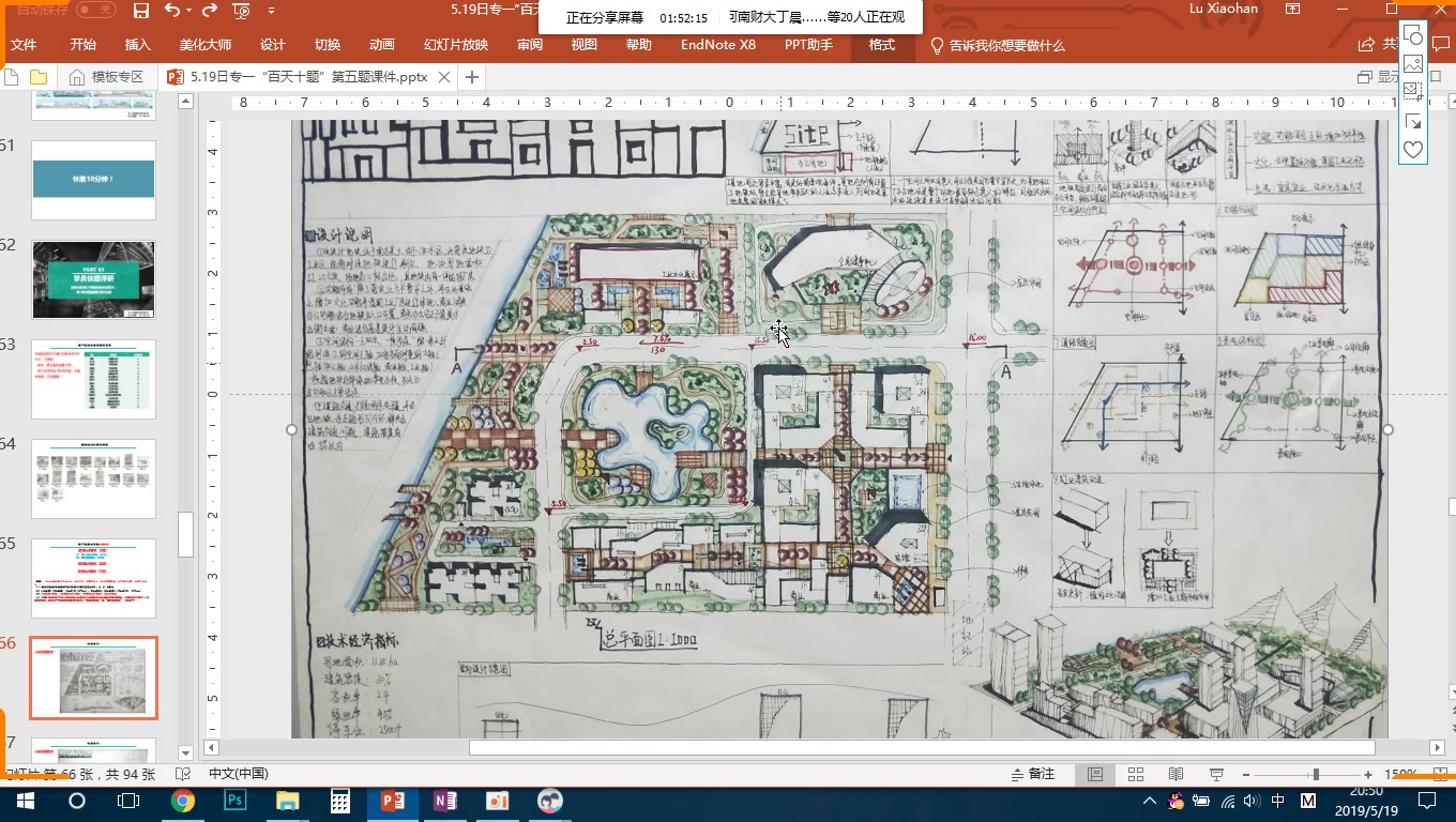 華南理工大學2016年城鄉規劃考研快題題目講解--學員快題評講部分