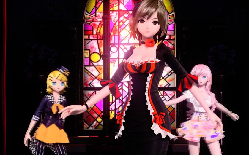 【ps4-pd ft】acute【鏡音リン:怪盗/巡音ルカ:似花/meiko:罗蕾莱】pv