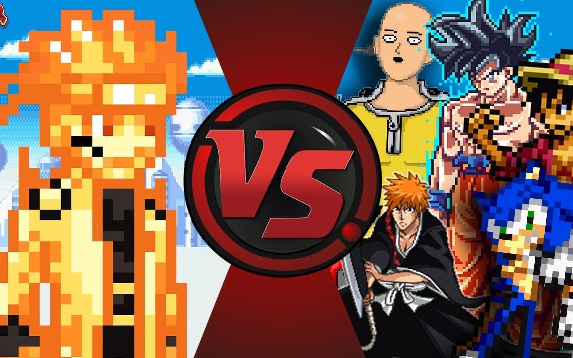 鸣人 vs 悟空路飞琦玉等,那边会赢?