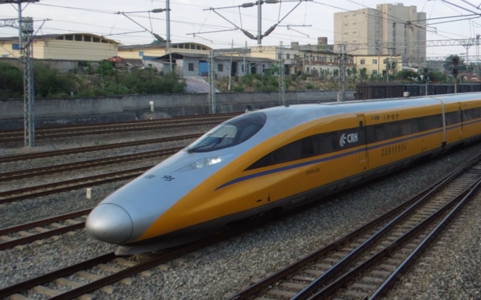 动检:crh380aj黄医生例行检测线路