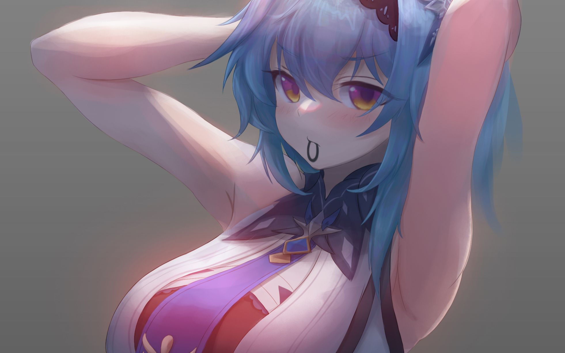 原神优菈,仇到深处,难解难分,诶嘿_手机游戏热门视频