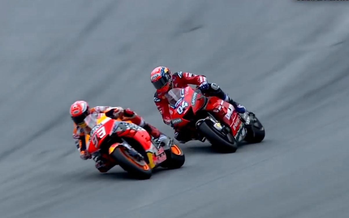 马奎斯vs多维17到19年角逐大赏motogp