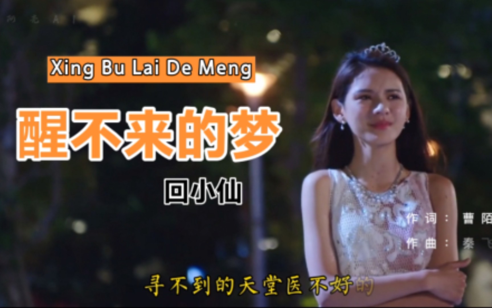 回小仙《醒不来的梦》,你是我触碰不到的风,醒不来的梦.