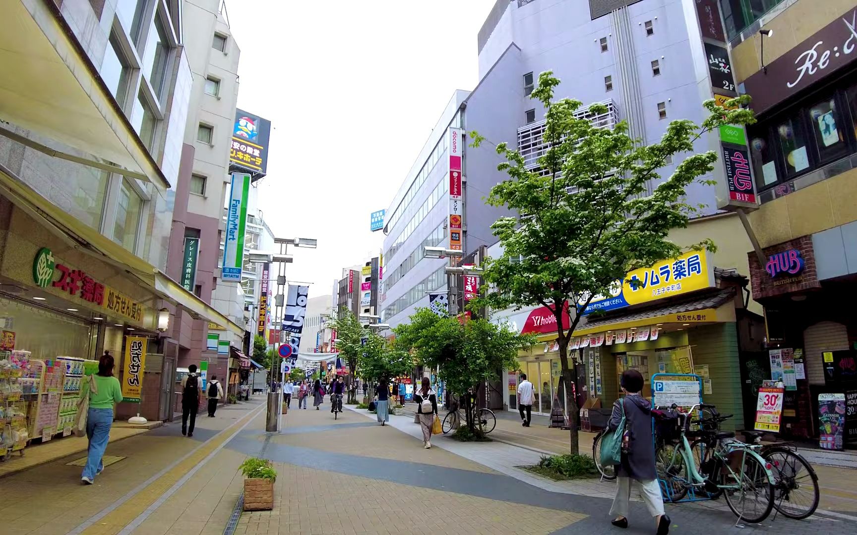 【日本超清街景】东京 八王子 2023年 夏