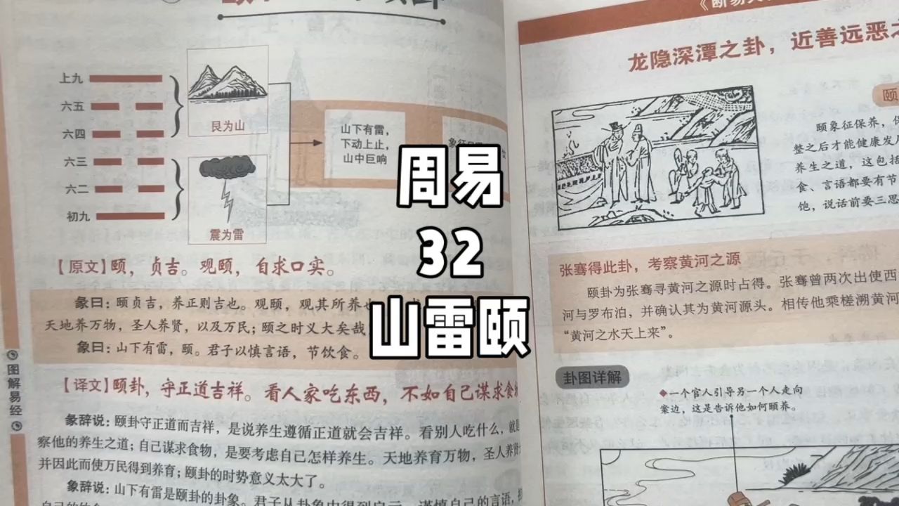 周易32,山雷颐.玄学的基础,国学的本源,不走捷径,静下心来看完一本书.哔哩哔哩bilibili