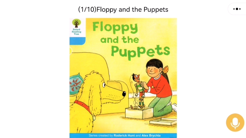 牛津树分级绘本3-31 floppy and the puppets