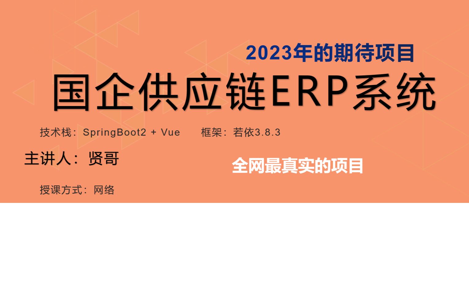 国企供应链ERP项目全网最真实的项目供应商分类1哔哩哔哩bilibili