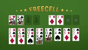 Win10自带纸牌 Microsoft Solitaire Collection星俱乐部freecell专家难度 第三关 哔哩哔哩 Bilibili