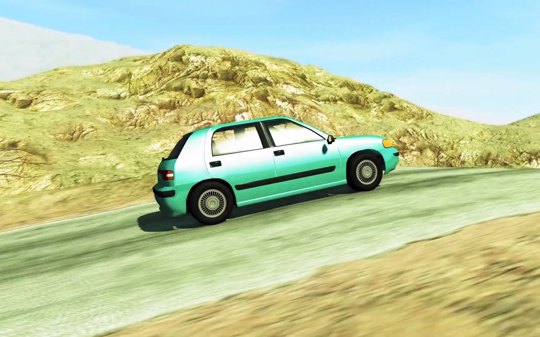 悬架测试Escar Seoil Egos  BeamNG Drive  Crash Hard哔哩哔哩bilibili