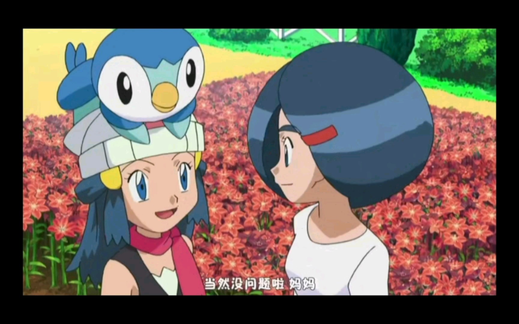 精灵宝可梦 小光妈妈好像很忙啊 没时间和小光对战了