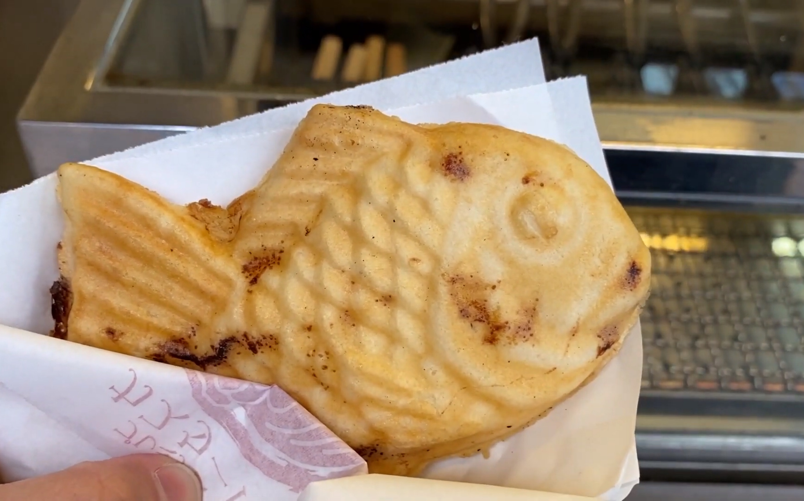 【鲷鱼烧】日本特色小吃鲷鱼烧,番薯口味,红豆口味.