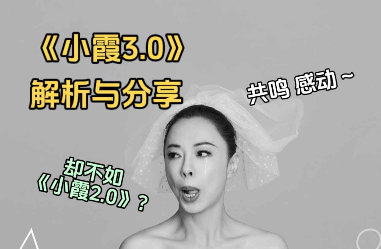 [图]【黄绮珊】《小霞3.0》解读与分享｜比2.0差那么一点点？