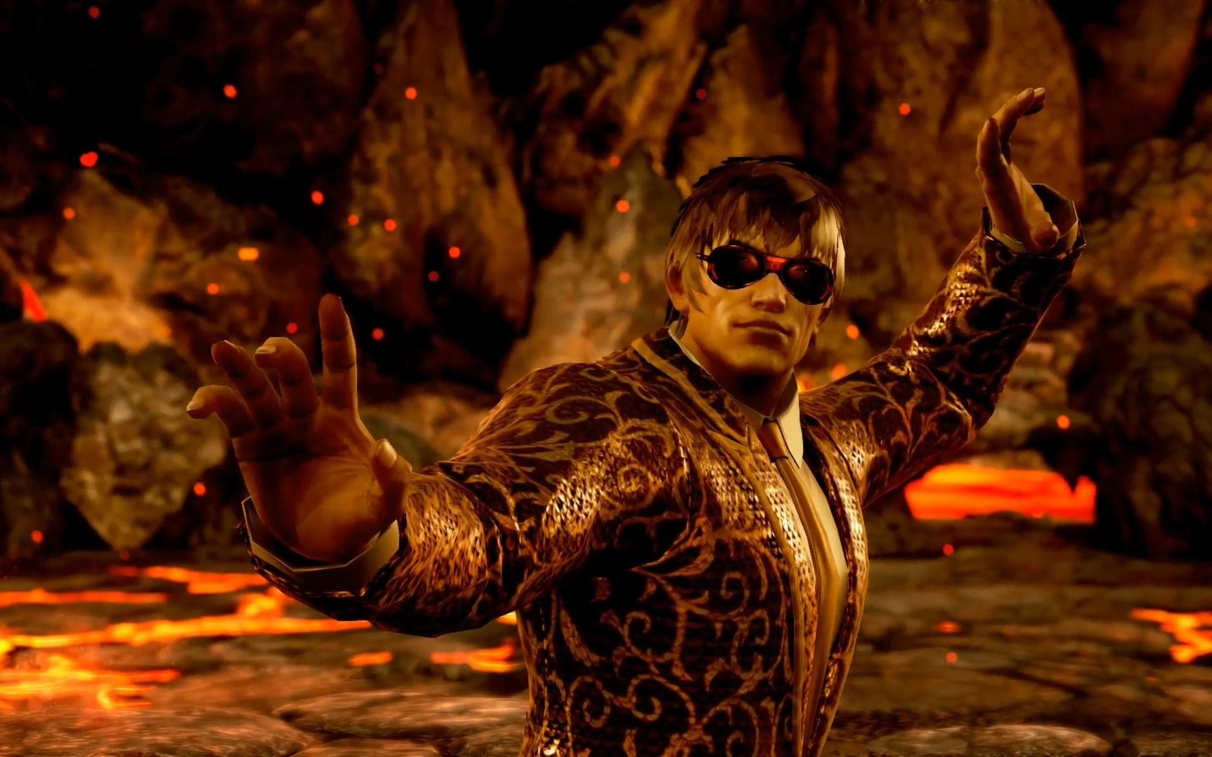 铁拳7 打宝箱:洛大叔 对付傻子电脑 得到没有用的东西!还气人!