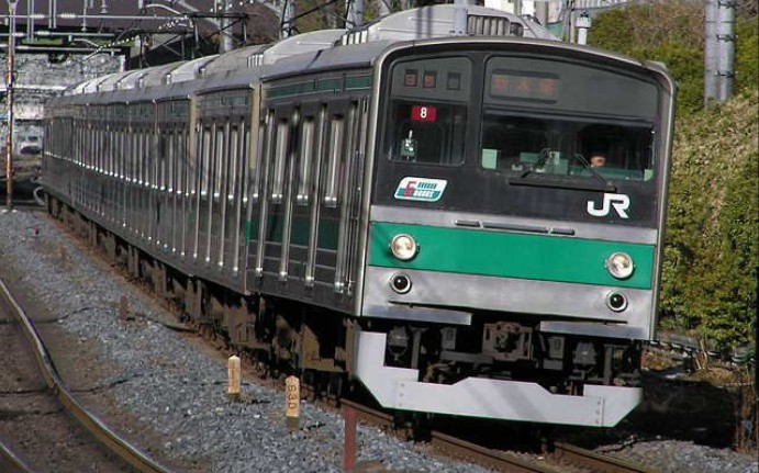 山手線〕 涉谷站 → 大崎站 205系