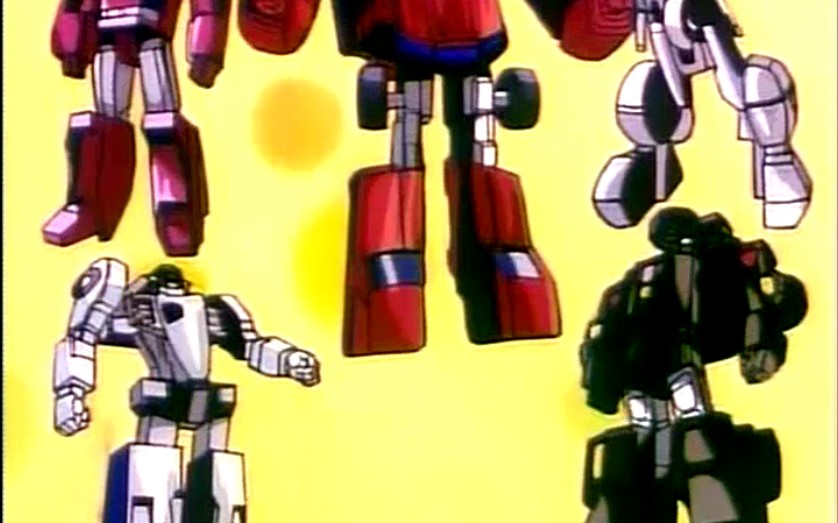 比变形金刚还要早的变形机器人《百变雄狮》的前身《天威勇士》的玩具