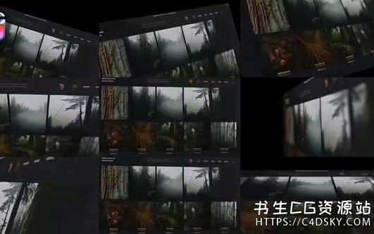 中文版FCPX插件30组2D/3D运动平面转立体摄像机运动场景动画制作工具 支持M1M2哔哩哔哩bilibili