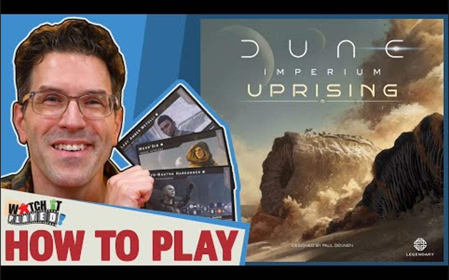 [图]《沙丘帝国：起义》（2023）怎么玩（包括商业公司模组）Dune Imperium： Uprising (And CHOAM Module) - How To