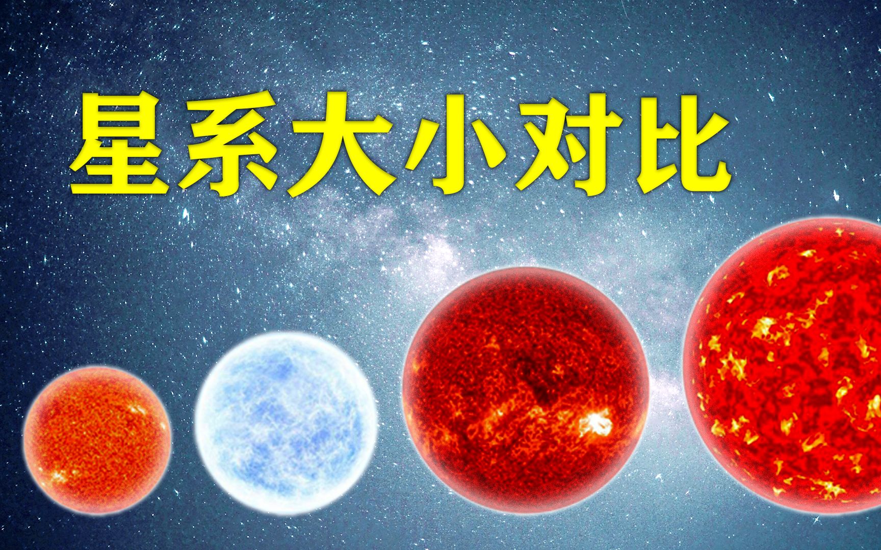 [图]你知道最大的星球是多大吗？我们做个对比，地球竟然只是一粒尘埃