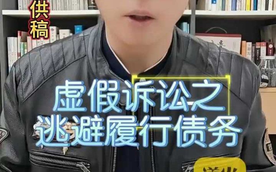 虚假诉讼之逃避履行债务哔哩哔哩bilibili