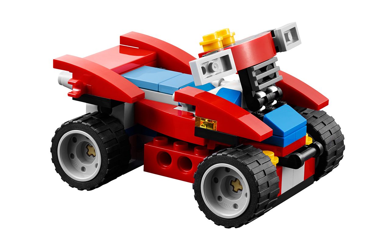 乐高lego 31030 创意百变3合1 越野摩托 2015速拼评测_哔哩哔哩 (゜-