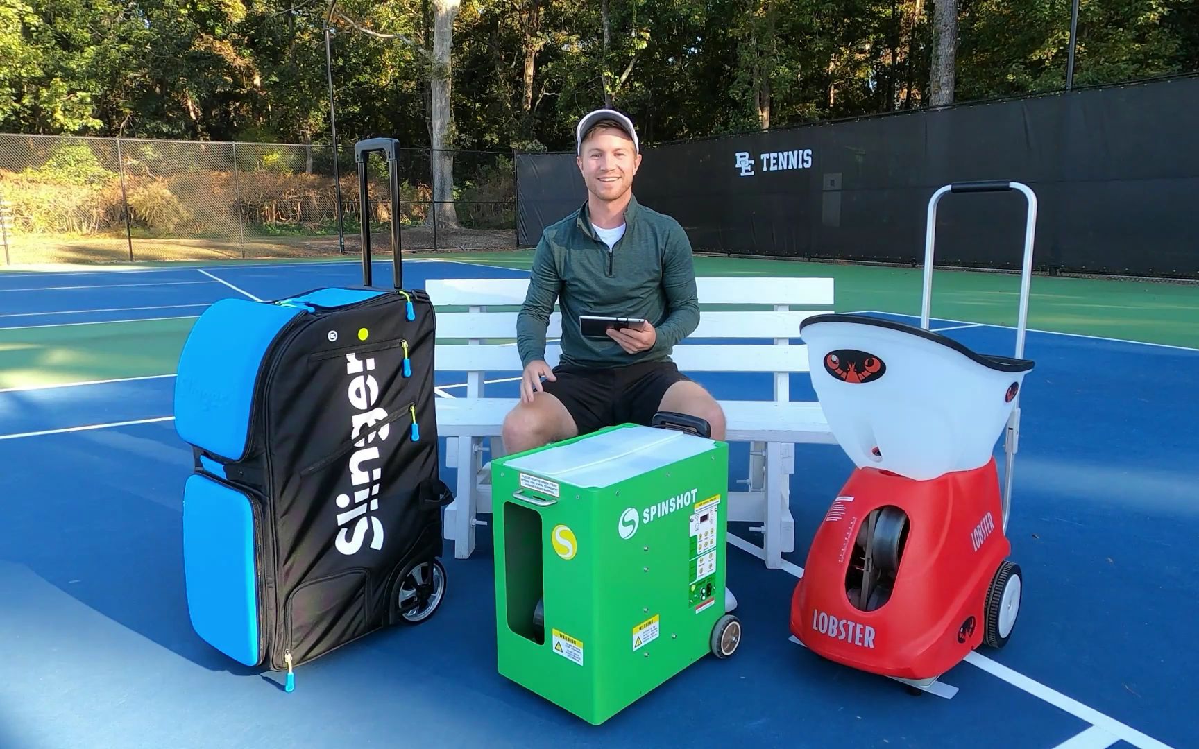 spinshotslingerlobster网球发球机对比