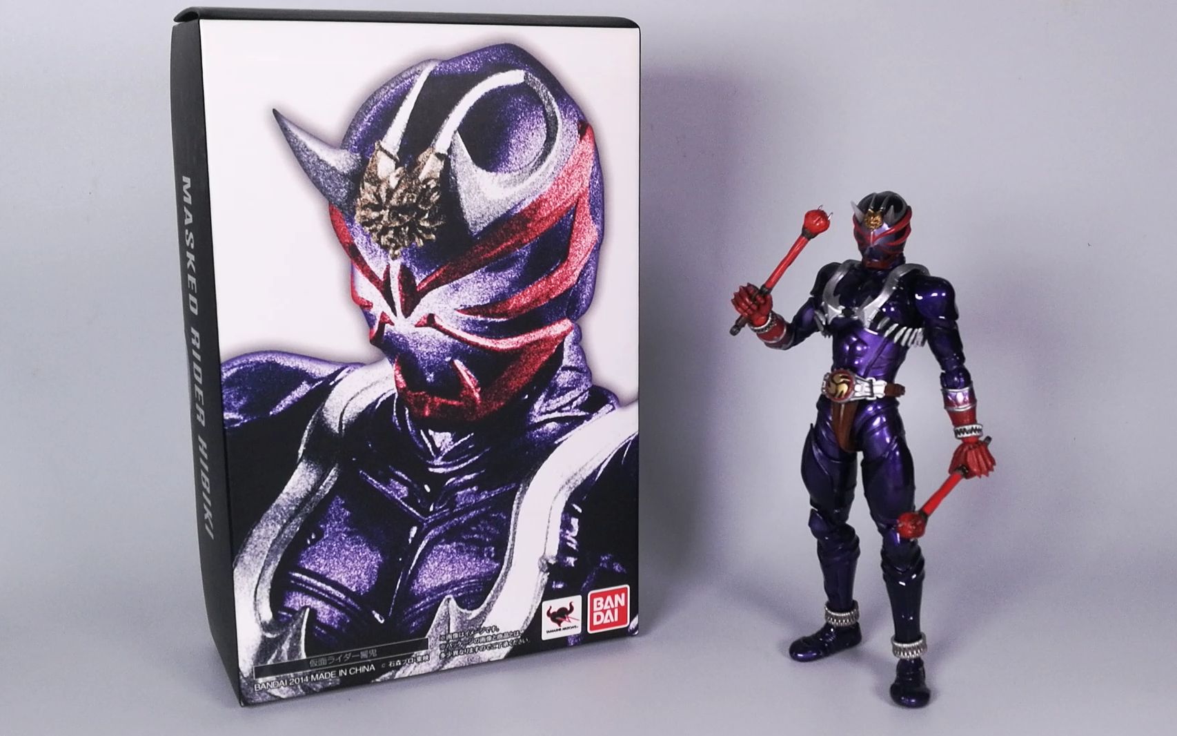 落叶敲击太鼓的音之战士万代shf真骨雕假面骑士响鬼