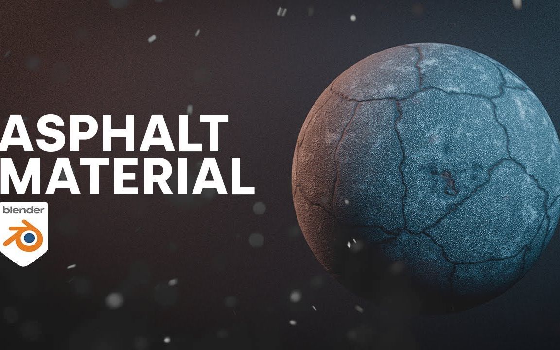 blender 裂纹材质球,你会吗?_哔哩哔哩_bilibili