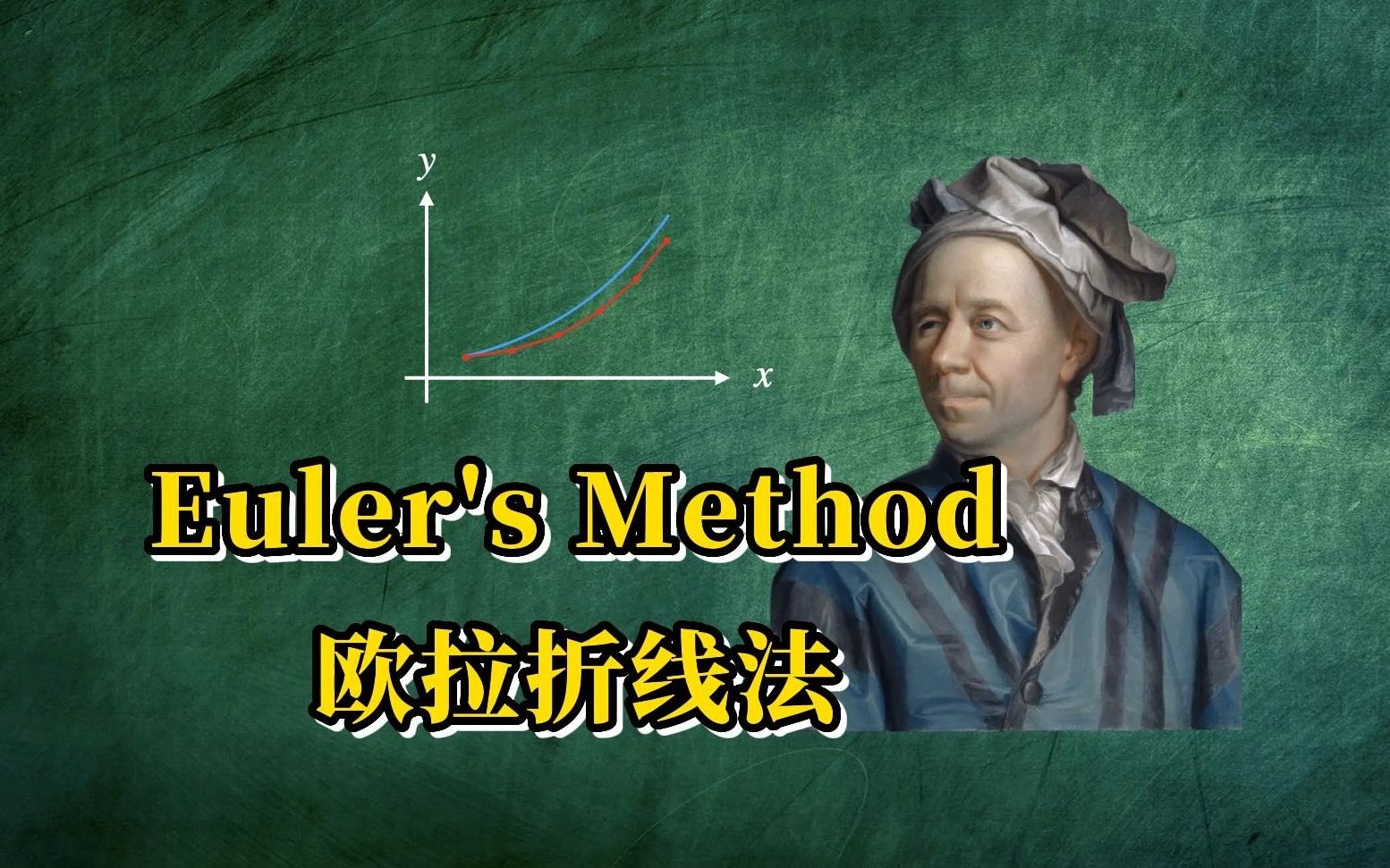 [图]【AP微积分】编程求解微分方程：Euler’s Method 欧拉折线法