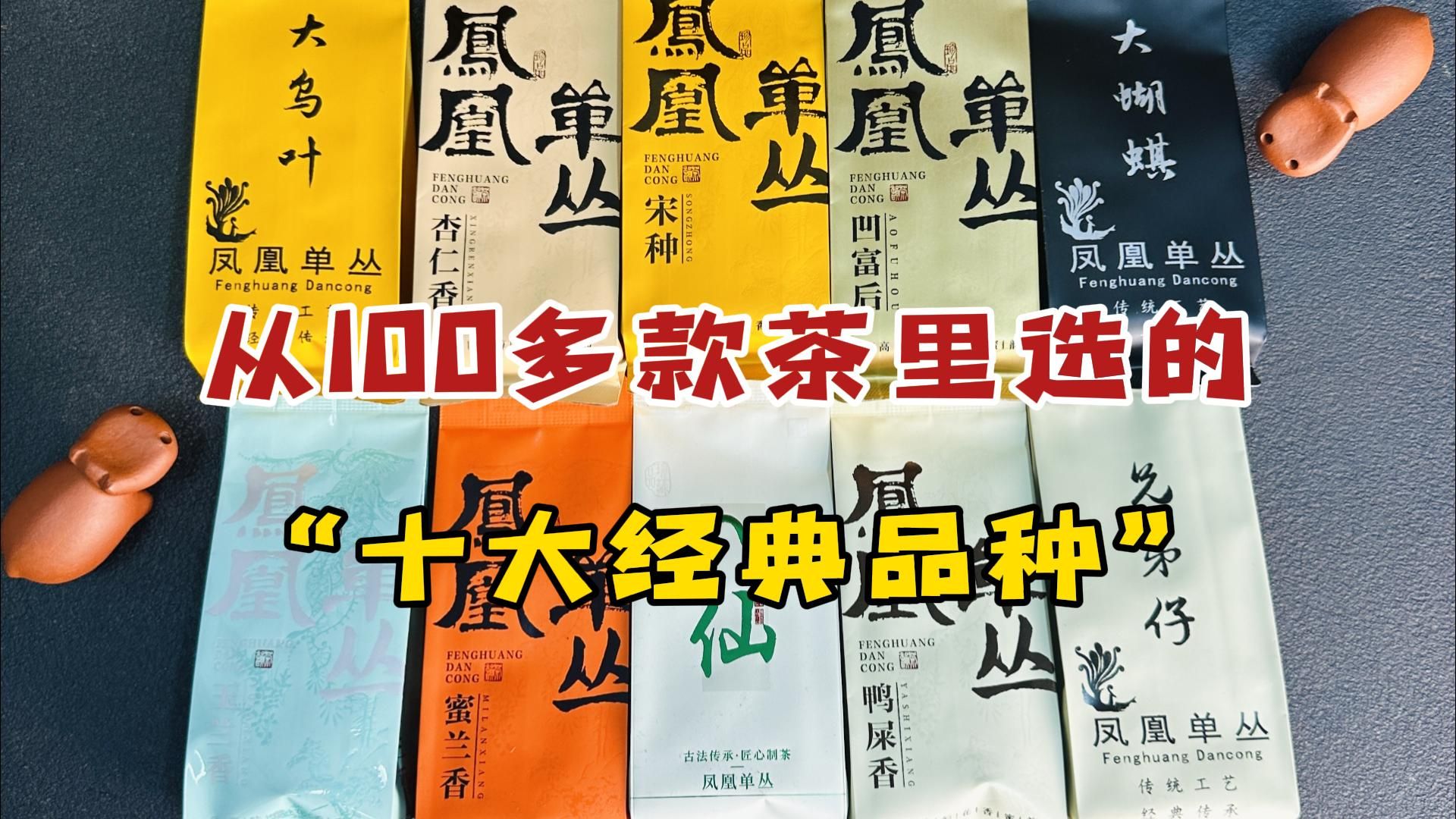 从100多款茶里,选出来的“十大经典品种”,全是老茶客的心头好哔哩哔哩bilibili