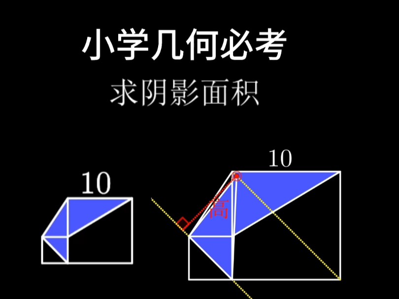 [图]小学吃透这9大几何模型，数学就简单了！