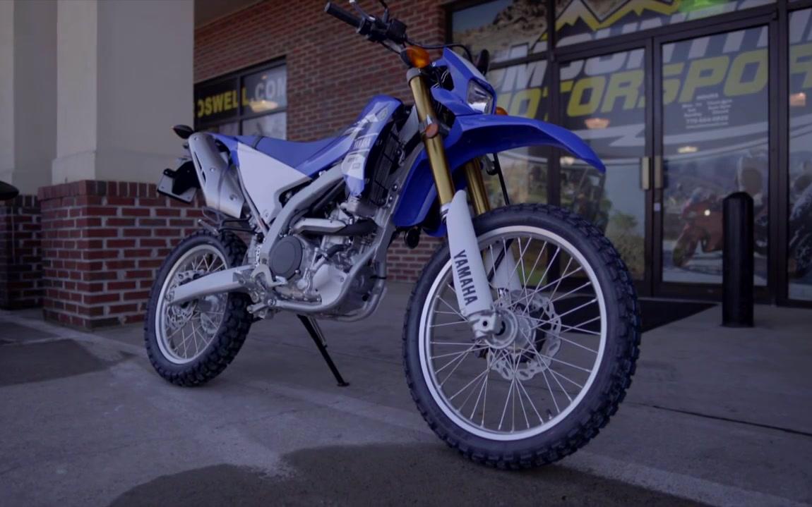 雅马哈wr250r2017雅马哈wr250r滑胎试骑