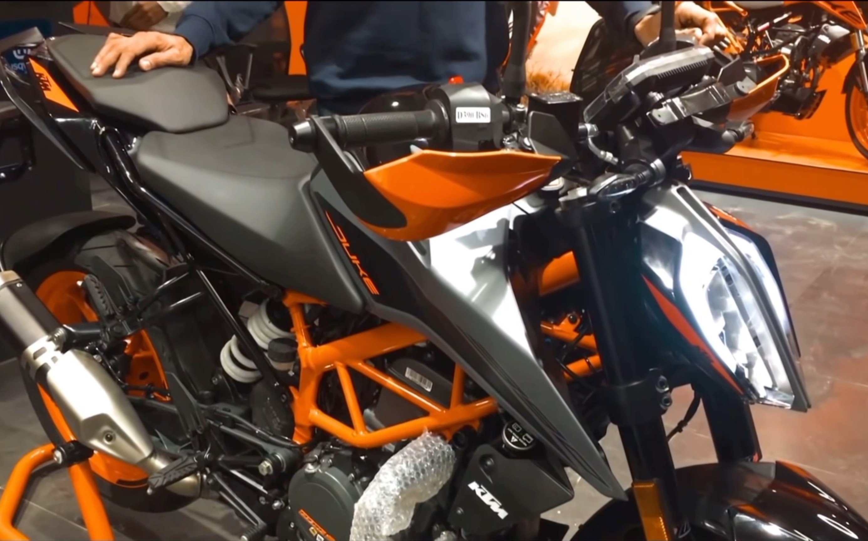 2021印版ktm390duke提车作业