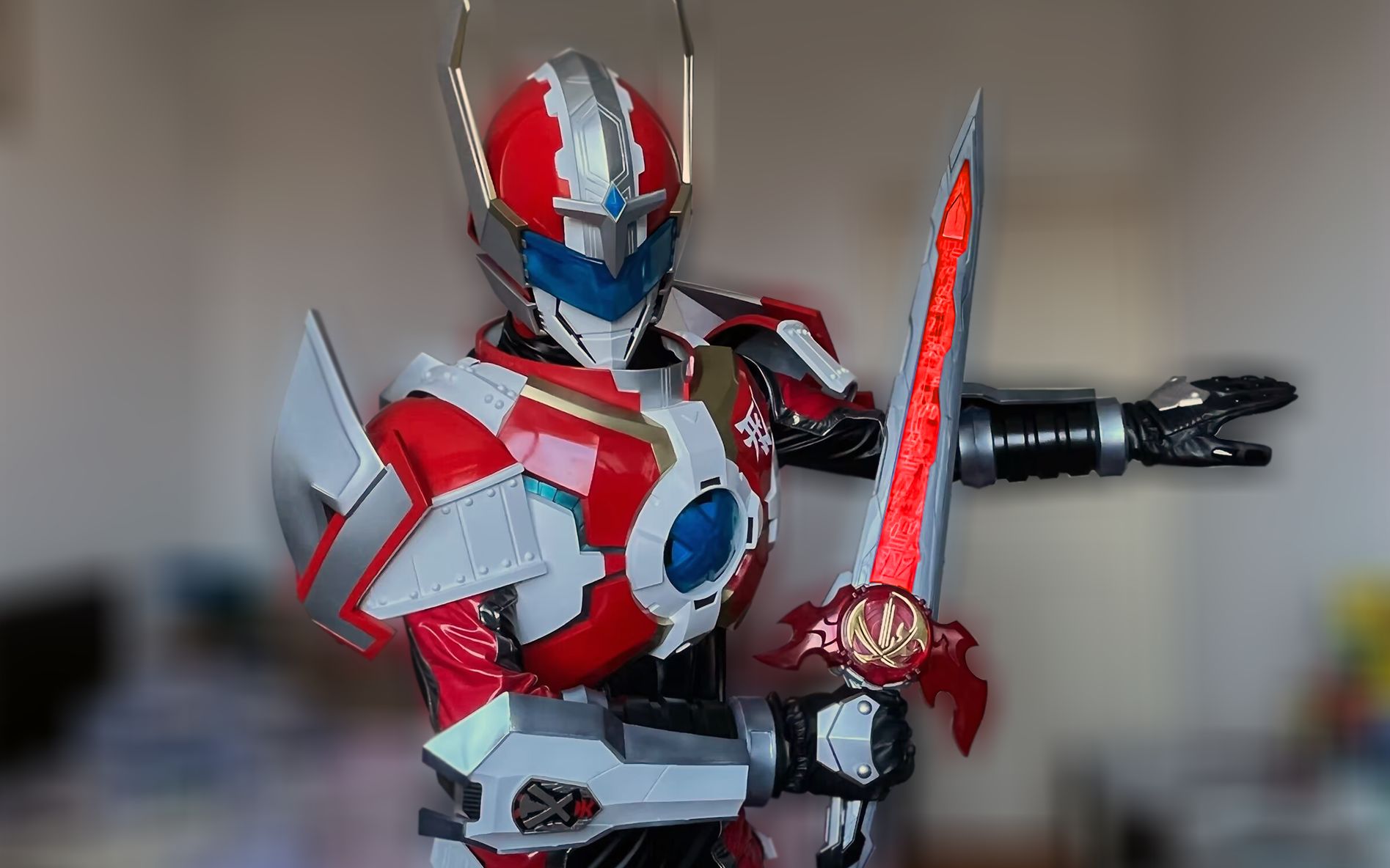 让你的好友帮你铠甲合体(刑天铠甲皮套展示)-螃蟹思达林-螃蟹思达林