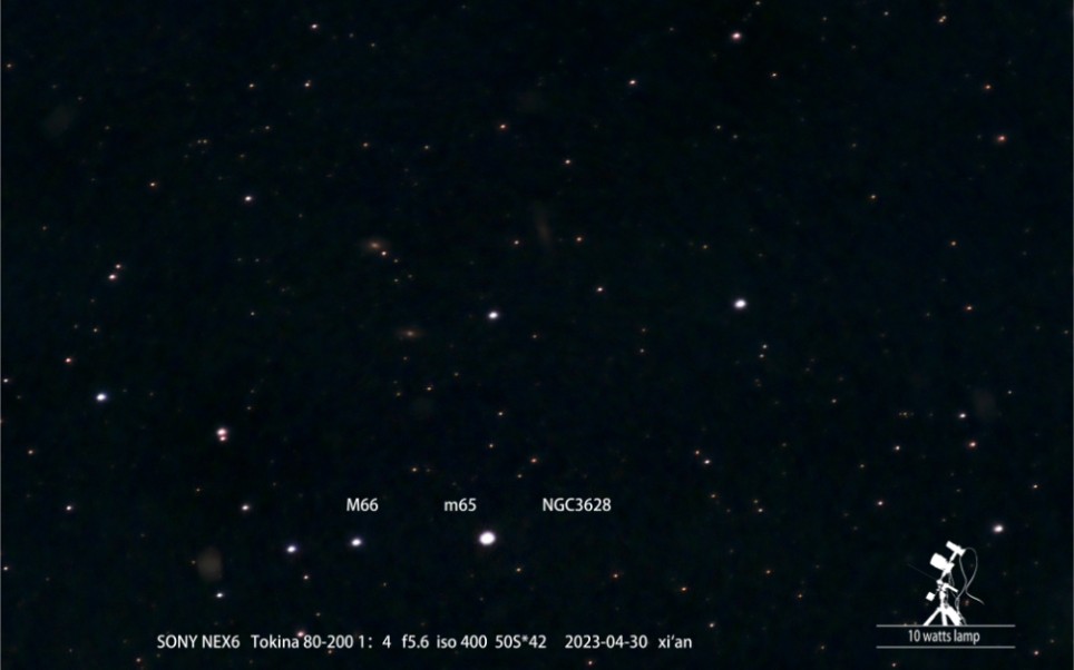 m66星系图片