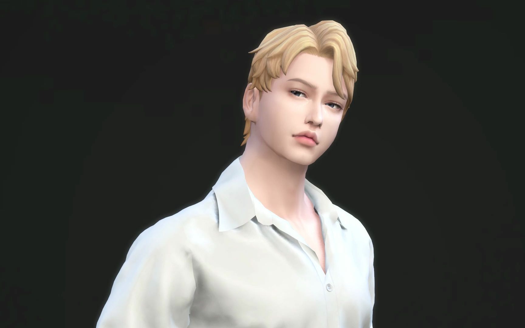 【模拟人生4】人物分享/金发霸总