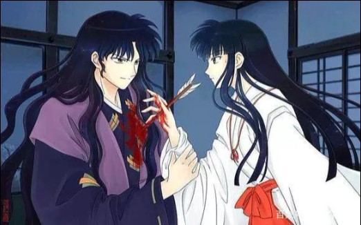 奈落与桔梗共处一室奈落才不是因为想要和你单独在一起呢哼╯╰