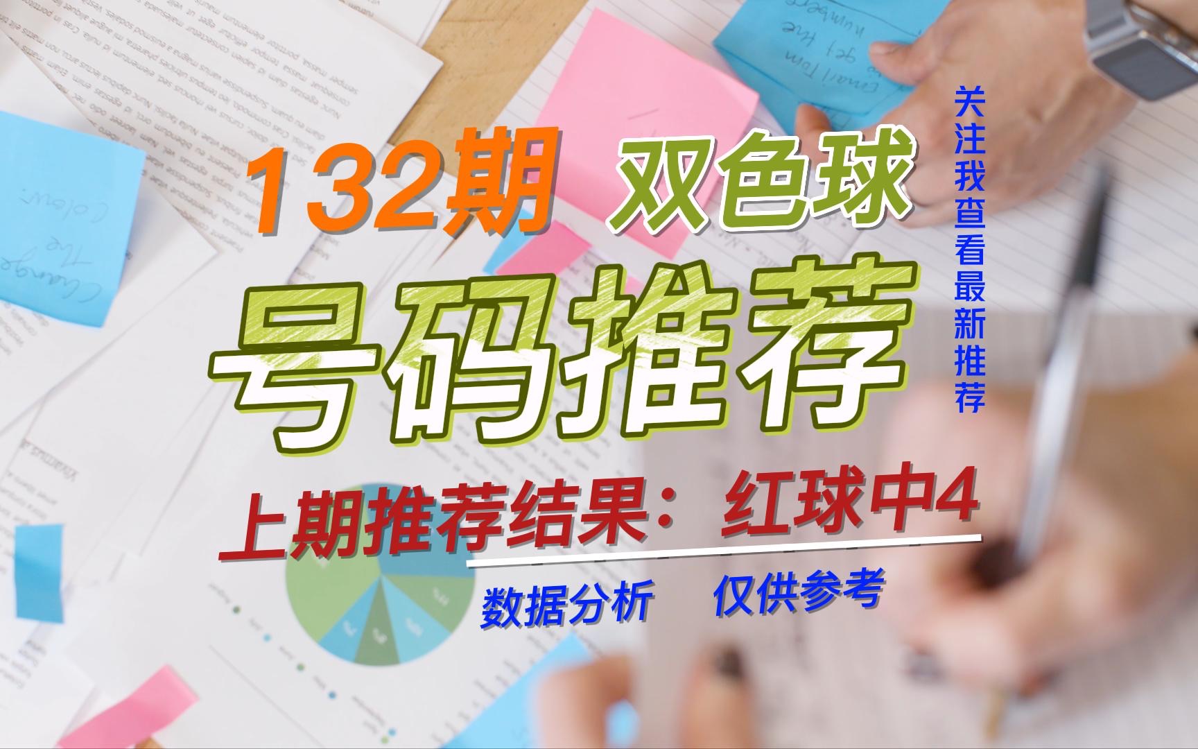 第132期双色球红蓝双区号码分析,仅供参考.上期推荐中4.感谢观看,关注,点赞.哔哩哔哩bilibili