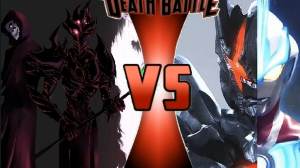 (生死决斗)死之三兄弟vs黑暗路基艾尔 银河奥特曼